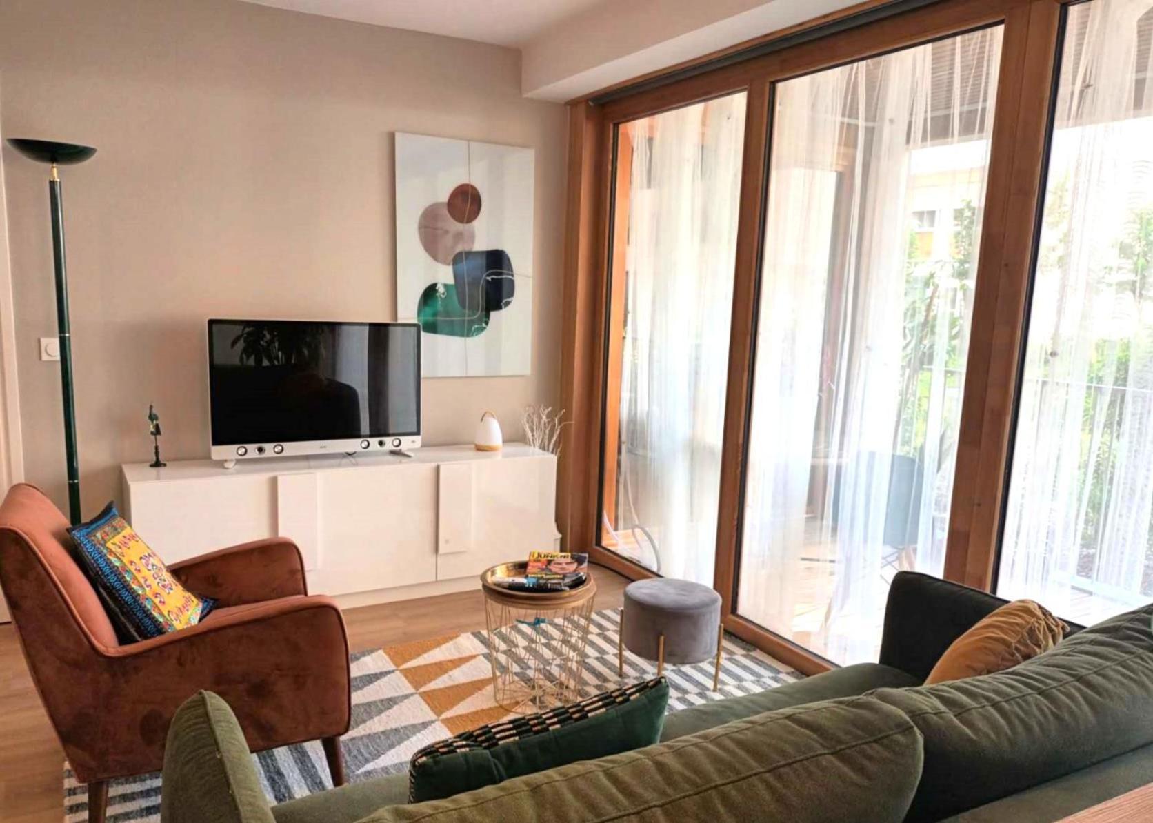 Saint Jean Gare Bel T3 Appartement Free Parking Bordeaux Zewnętrze zdjęcie